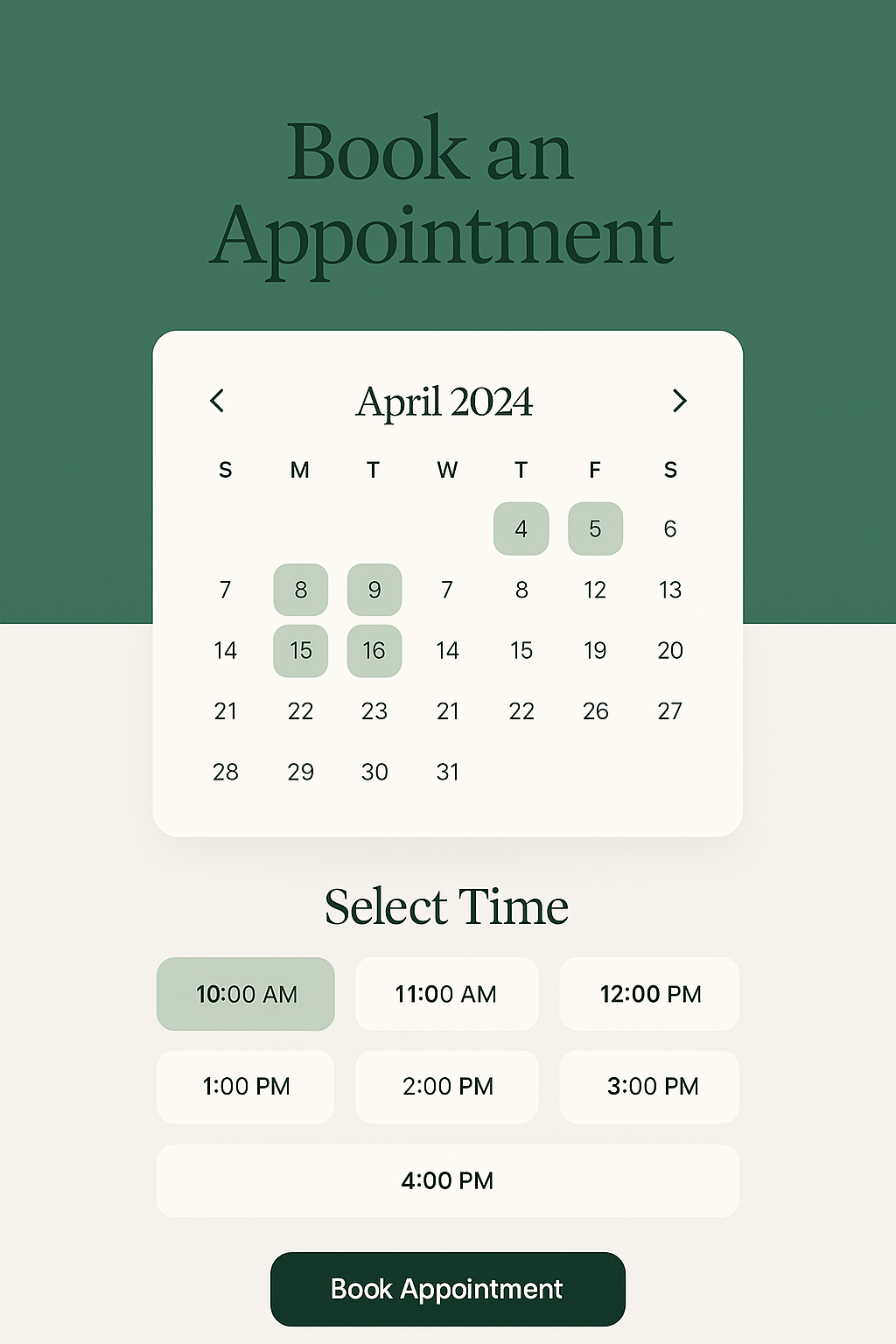 Clinic website