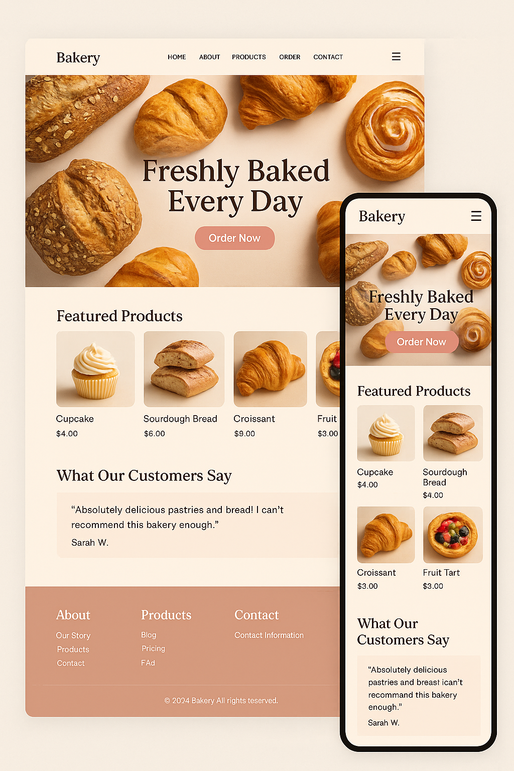 Cafe website